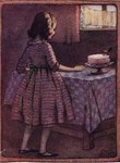 Ethel Everett - Edwardian Girl with Cake