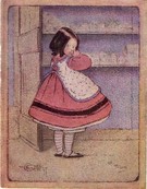 Ethel Everett - Edwardian Girl in Pantry - Image 1