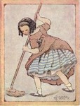 Ethel Everett - Edwardian Girl Sweeping