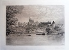 Windsor Castle Etching - Image 1