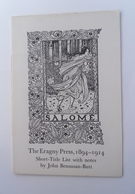 The Eragny Press 1894-1914 Short Title List With Notes - Image 1