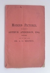 Catalogue Of Important Modern Pictures - May 1894