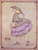 Ethel Everett - Edwardian Girl Walking - Image 1